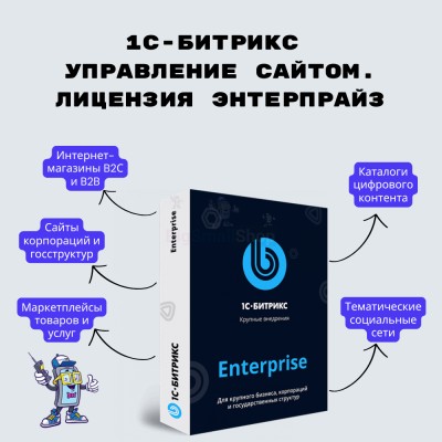 1С-Битрикс: Управление сайтом. Лицензия Энтерпрайз - купить в Кюереляхе
